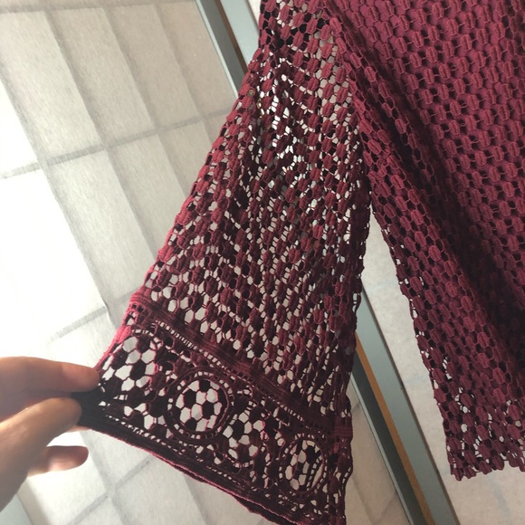 NWT Anthropologie VanessaVirginia Mauve Top - Picture 2 of 7